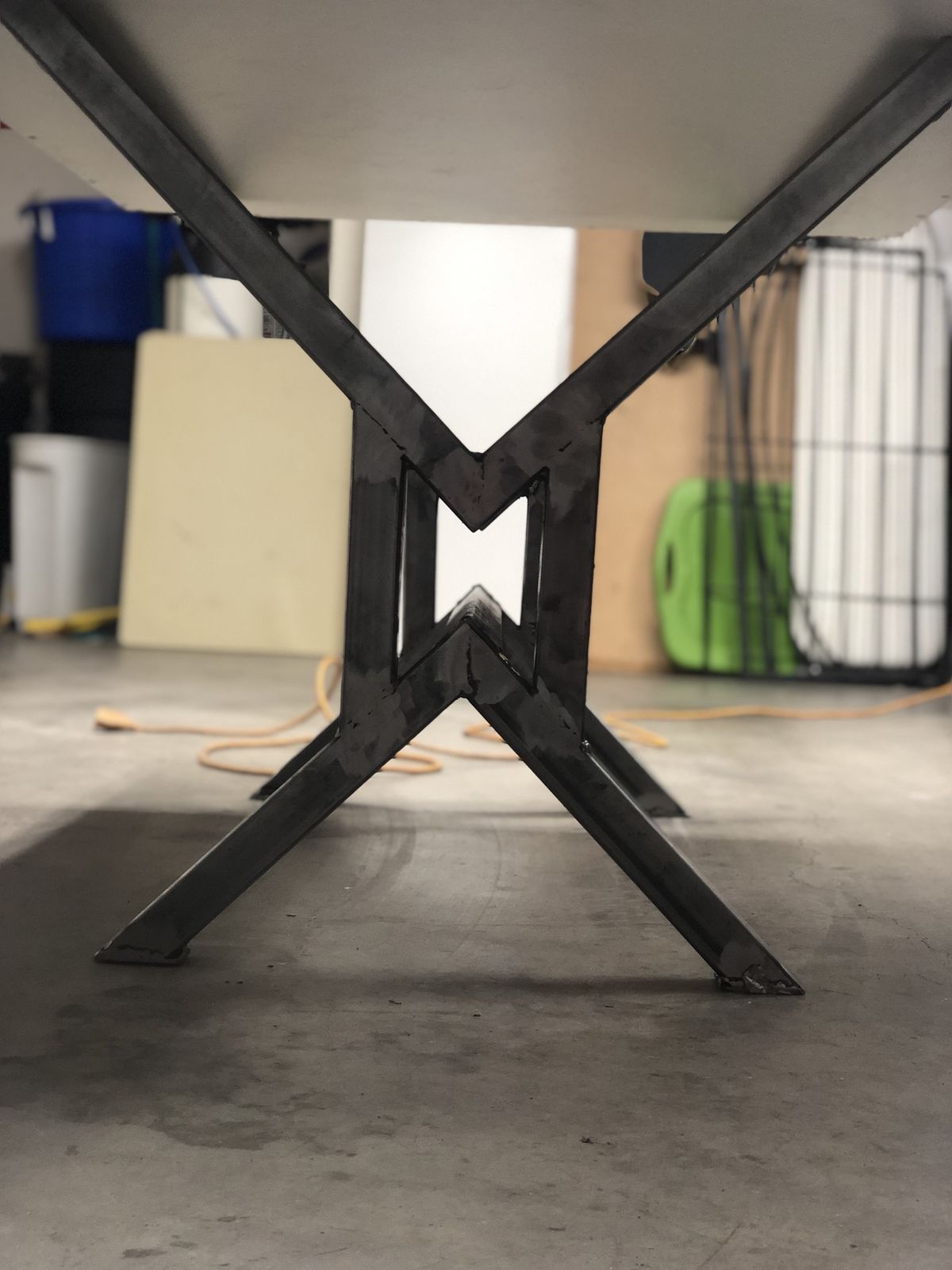Legs finished and squared.